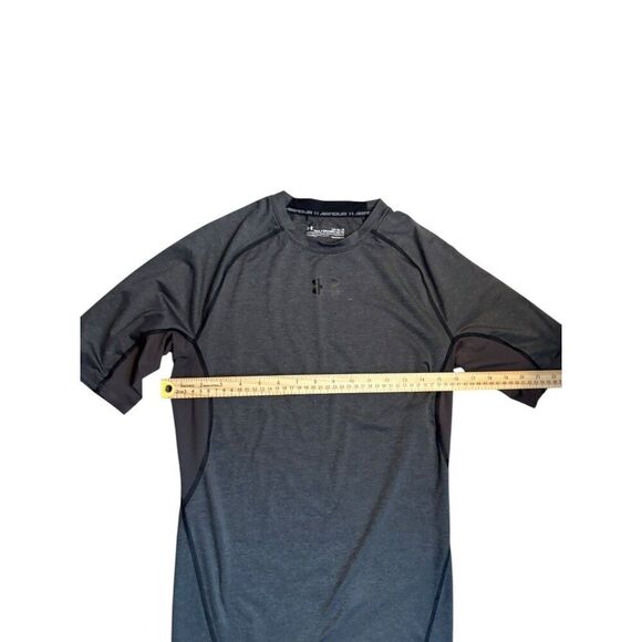 Under Armour Mens HeatGear Compression Shirt Large Gray - Picture 5 of 7